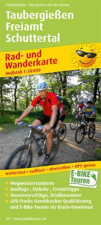 PublicPress Rad- und Wanderkarte Taubergießen - Freiamt - Schuttertal