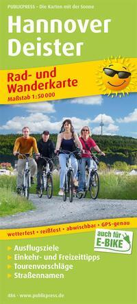 PublicPress Rad- und Wanderkarte Hannover, Deister