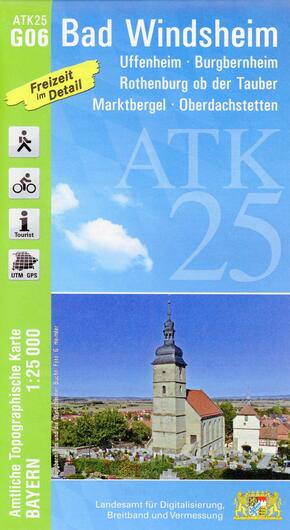 ATK25-G06 Bad Windsheim (Amtliche Topographische Karte 1:25000)