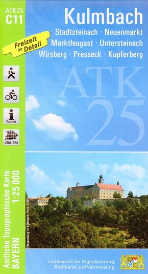 ATK25-C11 Kulmbach (Amtliche Topographische Karte 1:25000)