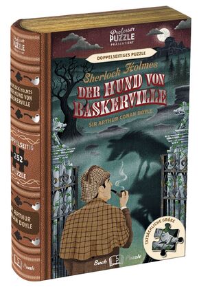 Doppelseitiges Puzzle - Sherlock Holmes Der Hund von Baskerville