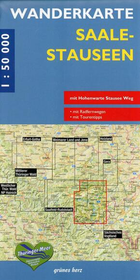 Wanderkarte Saalestauseen