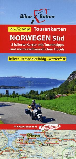 Tourenkarten Set Norwegen Süd (FolyMaps)