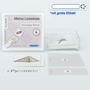 Meine Lesedose 4 - Viersilbige Wörter