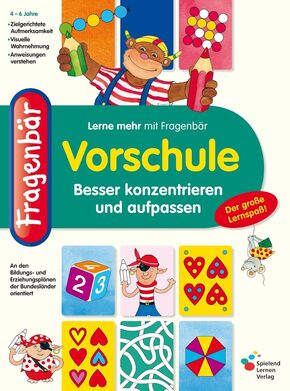 Fragenbär Vorschule - Besser konzentrieren und aufpassen
