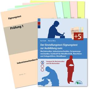 Der Eignungstest / Einstellungstest zur Ausbildung zum Mechatroniker, Industriemechaniker, Zerspanungsmechaniker, Teilez