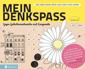 Mein Denkspass. Das Gedächtnistraining für Senioren. Der XXL-Gehirnjogging-Block mit den besten Denksport-Übungen für Se