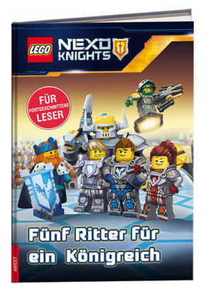 NEU SUPERLESER Lesestufe 1 Fachbuch LEGO® Nexo Knights™ Die Ritter der Zukunft