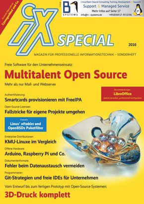 iX Special 2016 - Open Source im Unternehmen (eBook, PDF)