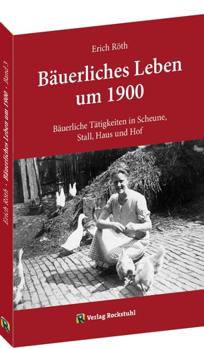 Bäuerliche Tätigkeiten in Scheune, Stall, Haus und Hof