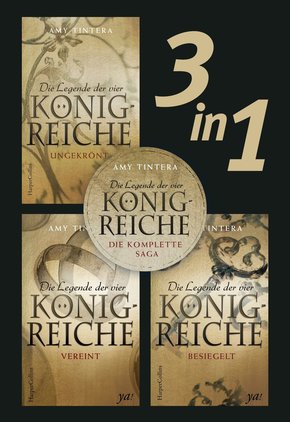 Die Legende der vier Königreiche - Die komplette Saga (3in1) (eBook, ePUB)