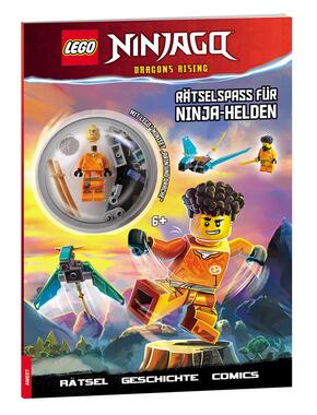 LEGO® NINJAGO® - Rätselspass für Ninja-Helden, m. 1 Beilage