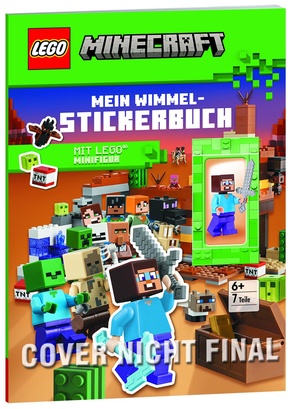 LEGO® Minecraft - Mein Wimmel-Stickerbuch, m. 1 Beilage