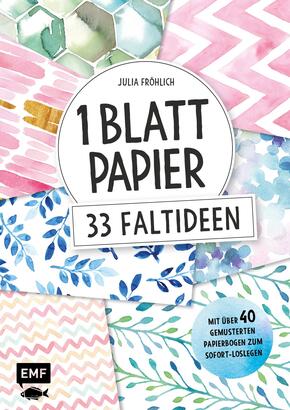 1 Blatt Papier - 33 Faltideen