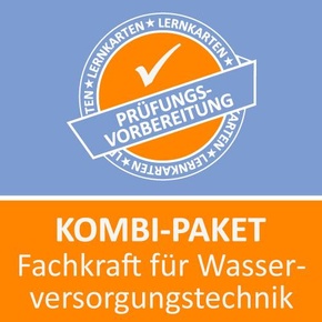 Kombi-Paket Fachkraft für Wasserversorgungstechnik - Lernkarten