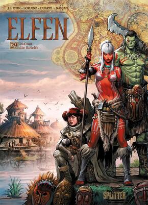 Elfen - Lea'saa die Rotelfe