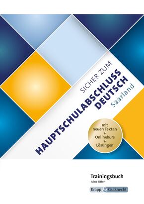 Sicher zum Hauptschulabschluss Deutsch Saarland