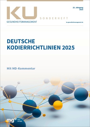 Deutsche Kodierrichtlinien 2025 mit MD-Kommentar