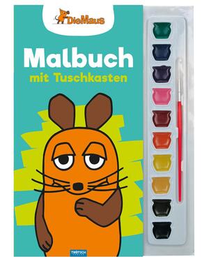Die Maus, Malbuch mit Tuschkasten