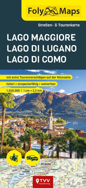 FolyMaps Lago Maggiore | Lago di Lugano | Lago di Como