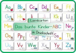 Das bunte Kinder-ABC in Druckschrift