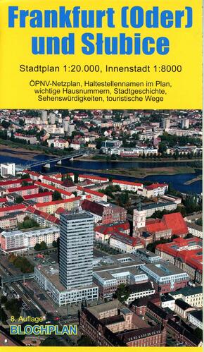 Stadtplan Frankfurt (Oder) und Slubice