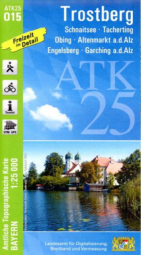 ATK25-O15 Trostberg (Amtliche Topographische Karte 1:25000)