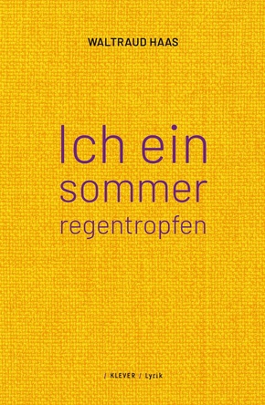ich ein sommerregentropfen