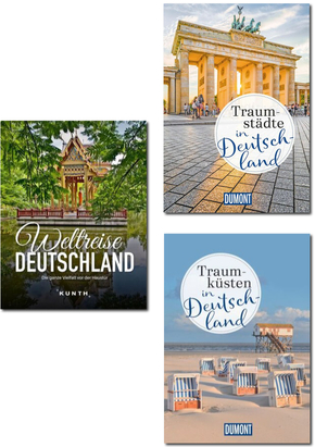 Abenteuer Deutschland - Urlaubs- und Reisebuch-Paket (3 Bücher)