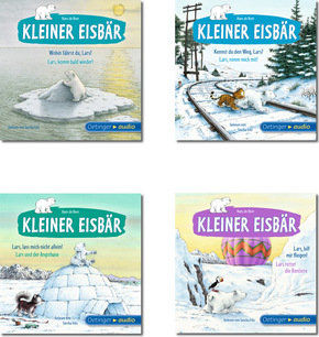 Lars, Kleiner Eisbär - Kinder-Hörbuch Paket (4 Audio-CDs)