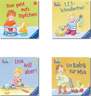 Ravensburger Paket: Pappbilderbücher für Kinder ab 2 Jahren (4 Bücher)