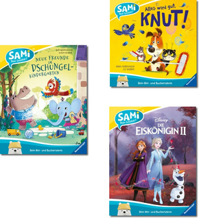 SAMi Dein Lesebär - Ravensburger Kinderbuch-Paket (4 Bücher)