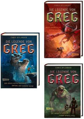 Die Legende von Greg - Die komplette Fantasy-Trilogie für Kinder ab 10 Jahre (3 Bücher)