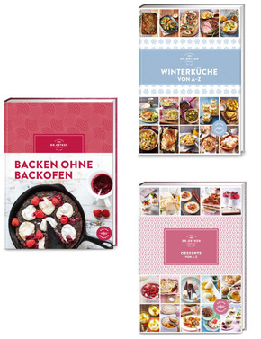 Dr. Oetker - Kochbuch-Paket (3 Bücher)