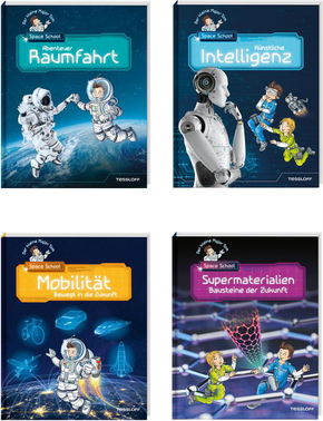 Kindersachbuch-Paket - Der kleine Major Tom (4 Bücher)