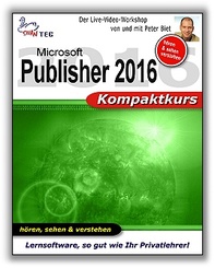 Publisher 2016 - Kompaktkurs (DOWNLOAD)