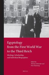 Egyptology from the First World War to the Third Reich