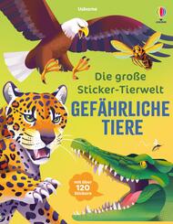 Die große Sticker-Tierwelt: Gefährliche Tiere