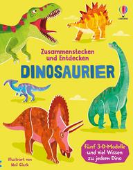 Zusammenstecken und Entdecken: Dinosaurier