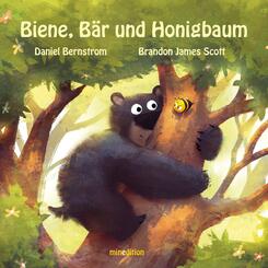Biene, B&auml;r und Honigbaum