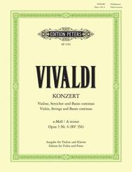Violin Concerto in A minor Op.3 No. 6 RV 356