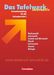 Das Tafelwerk interaktiv - Formelsammlung f&uuml;r die Sekundarstufe I - Allgemeine Ausgabe
