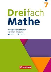 Dreifach Mathe - Nordrhein-Westfalen - Ausgabe 2022 - 7. Schuljahr