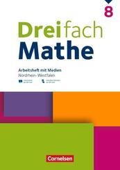 Dreifach Mathe - Nordrhein-Westfalen - Ausgabe 2022 - 8. Schuljahr