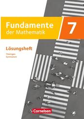 Fundamente der Mathematik - Th&uuml;ringen - 7. Schuljahr
