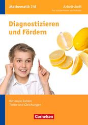 Diagnostizieren und F&ouml;rdern - Arbeitshefte - Mathematik - 7./8. Schuljahr