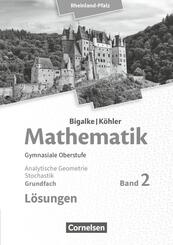 Bigalke/K&ouml;hler: Mathematik - Rheinland-Pfalz - Grundfach Band 2