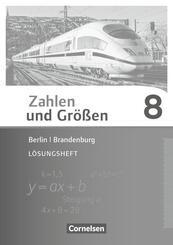 Zahlen und Gr&ouml;&szlig;en - Berlin und Brandenburg - 8. Schuljahr