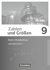 Zahlen und Gr&ouml;&szlig;en - Berlin und Brandenburg - 9. Schuljahr