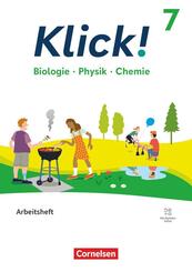 Klick! - F&auml;cher&uuml;bergreifendes Lehrwerk f&uuml;r Lernende mit F&ouml;rderbedarf - Biologie, Physik, Chemie - ab 2024 - 7. Schuljahr